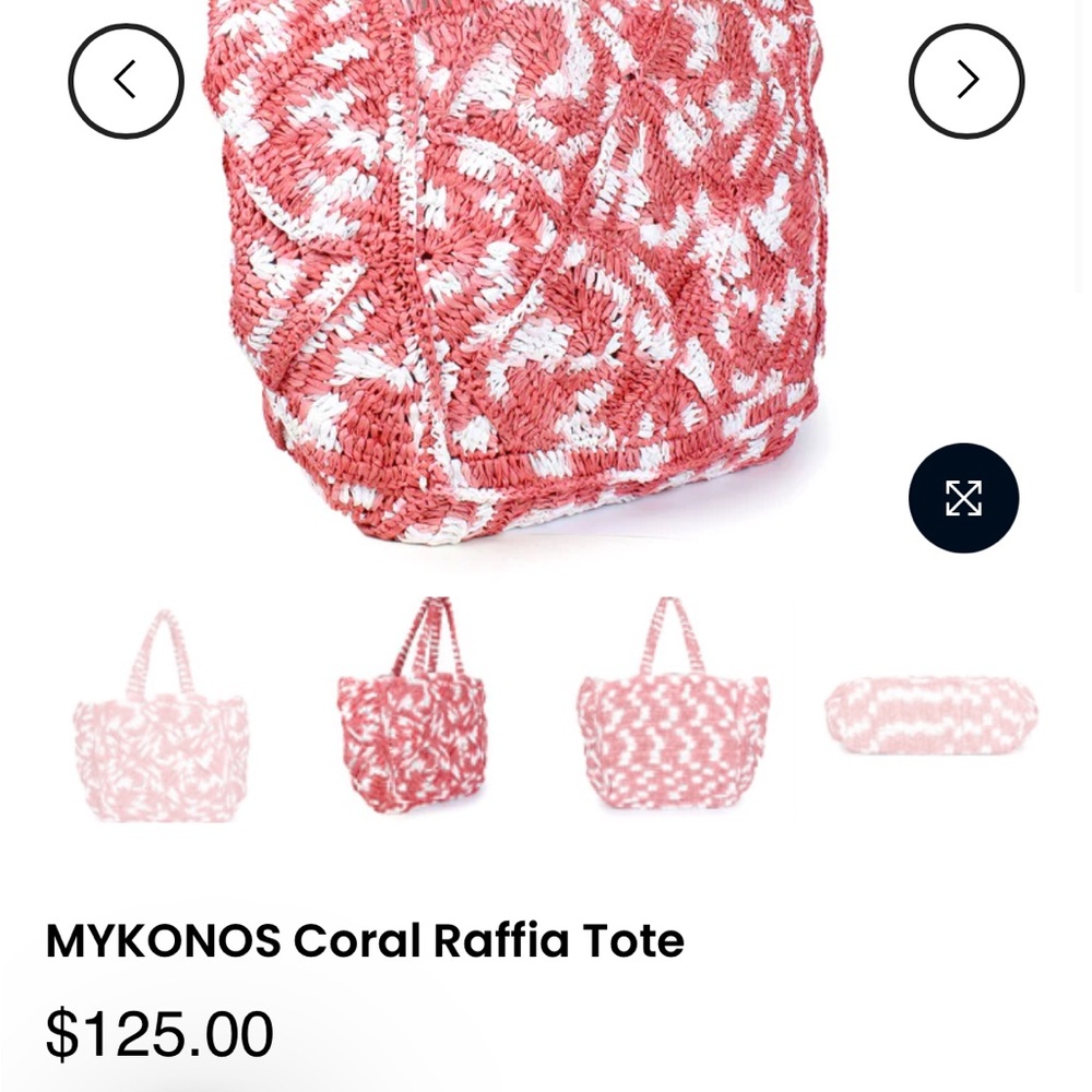 Mykonos beach bag